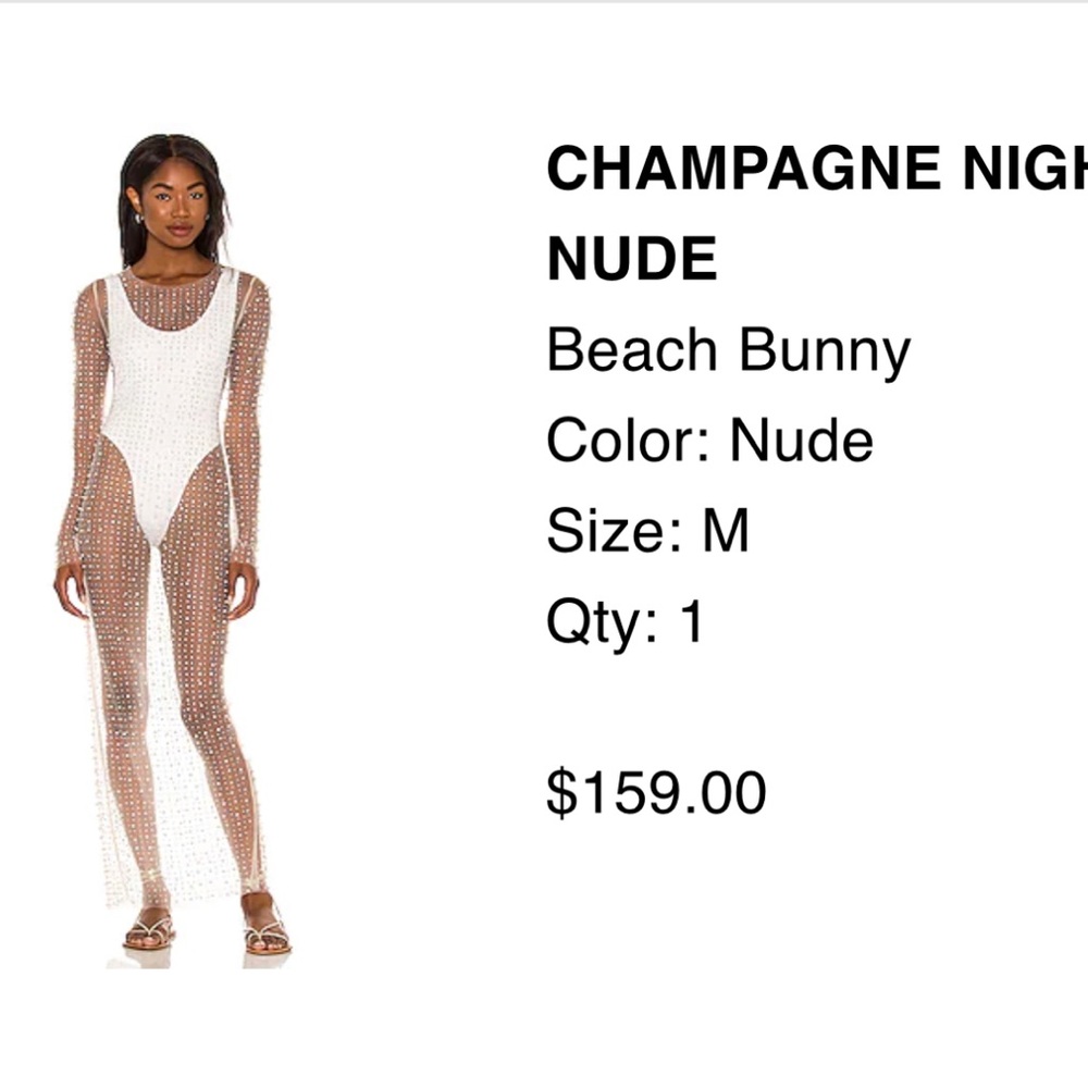 Beach Bunny Pearl Cover up